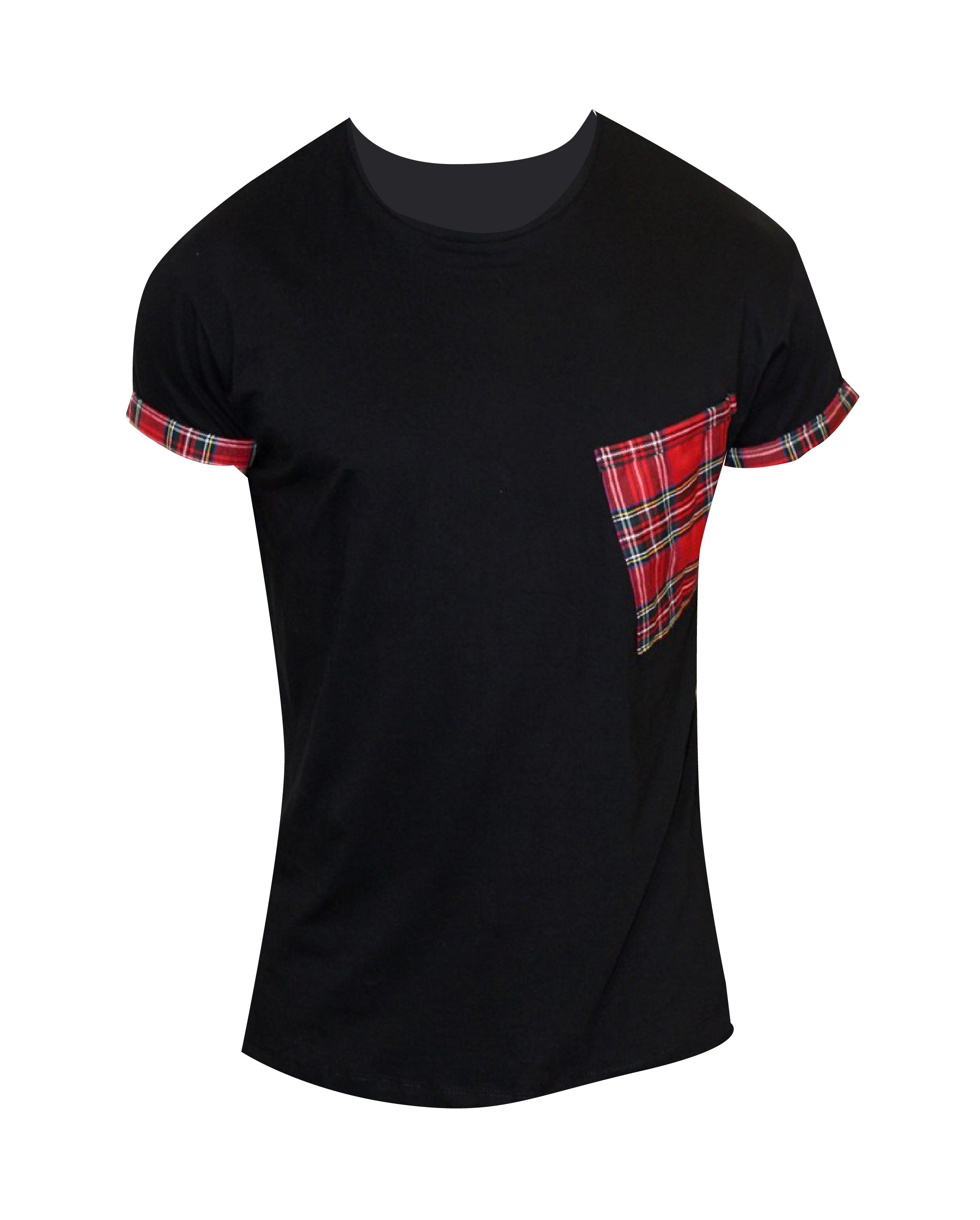 tartan tee shirt